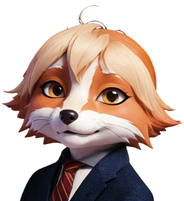 InnerGenius mascot in a suit